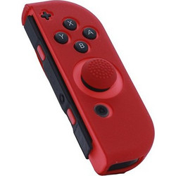 Silicone Case Skin + Grips Right Red - Nintendo Switch Joy Con Controller