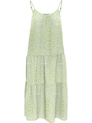 Only Mini Καλοκαιρινό Καθημερινό Φόρεμα Lime 15291797
