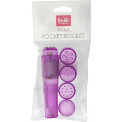 ToyJoy Pocket Rocket Δονητής Μασάζ 10cm Μωβ