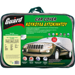Κουκούλα αυτοκινήτου JEEP GUARD X-LARGE SUV 5m αδιάβροχη-αντηλιακή-αντιπαγωτική προστασία-μαλακή εσωτερική επένδυση-άριστη ποιότητα