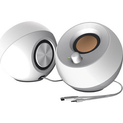 Creative Pebble V3 Ασύρματα Ηχεία Υπολογιστή 2.0 8W με Bluetooth White