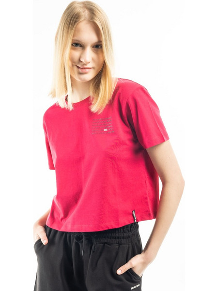 BE:NATION CROP TOP 05112303-9D Μπορντό