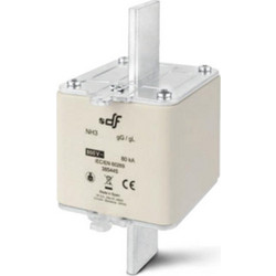 Μαχαιρωτό φυσίγγιo ΝΗ3 400Α gG 800V AC DF- 385455 κατάλληλo για προστασία των inverter φωτοβολταϊκών - 052-300385455