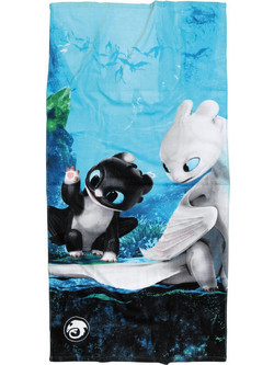 Das Home How To Train Your Dragon Παιδική Πετσέτα Θαλάσσης Μπλε 70x140cm 5865