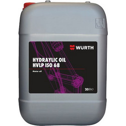20LIT ΛΑΔΙ ΥΡΔΑΥΛΙΚΟΥ ΣΥΣΤ. HVLP ISO-68 WURTH 5869668103