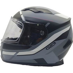 Faseed AIX 820 Black / Grey / White Κράνος Μηχανής Full Face
