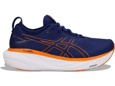 ASICS Gel-Nimbus 25 Ανδρικά Αθλητικά Παπούτσια για Τρέξιμο Navy Μπλε 1011B547-403