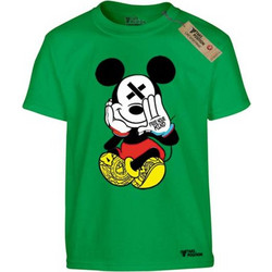 Takeposition Open Your Mind Παιδικό T-Shirt Κοντομάνικο Πράσινο 806-1580-14