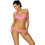 Marko Bikini Set Strapless με Ενίσχυση Ροζ M-467