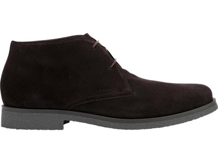 Geox Claudio Ανδρικά Μποτάκια Suede Καφέ U0458A00022C6024