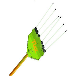 Agritec FLEX-BF-C Ελαιοραβδιστικό Μπαταρίας Χτένα 12V 2.4m 2.2kg