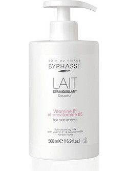 Byphasse Douceur Soft Vitamin E & Provitamin B5 Γαλάκτωμα Ντεμακιγιάζ 500ml