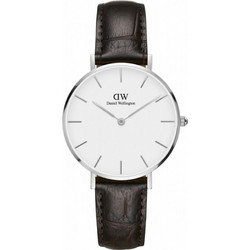 Daniel Wellington Γυναικείο Ρολόι με Καφέ Δερμάτινο Λουράκι DW00100188