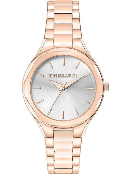 Trussardi Γυναικείο Ρολόι με Ροζ Χρυσό Μεταλλικό Μπρασελέ R2453157503