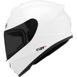 CMS GP4 Plain White Κράνος Μηχανής Full Face 1450gr