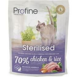 Profine Cat Sterilised Chicken & Rice 300gr