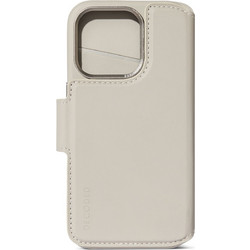 Decoded Leather Detachable Wallet Clay (iPhone 15 Pro)