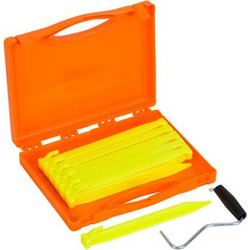Πασαλάκια με Εξολκέα Bolt Plastic Peg Set 22x12cm Vango