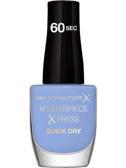 Max Factor Masterpiece Xpress 855 Blue Me Away Gloss Βερνίκι Νυχιών Quick Dry 8ml