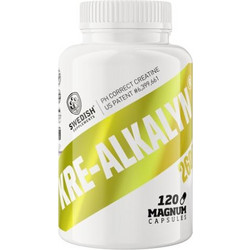 Swedish Supplements Kre-Alkalyn Creatine Magnum 2600mg 120 Κάψουλες