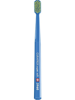 Curaprox CS 3960 Super Soft Οδοντόβουρτσα Μπλε Κίτρινη
