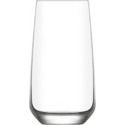 LAV Σετ Ποτήρια Νερού Γυάλινα Lal 480ml 6τμχ LVLAL37648F