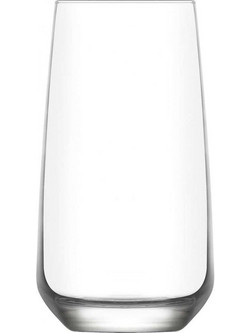 LAV Σετ Ποτήρια Νερού Γυάλινα Lal 480ml 6τμχ LVLAL37648F