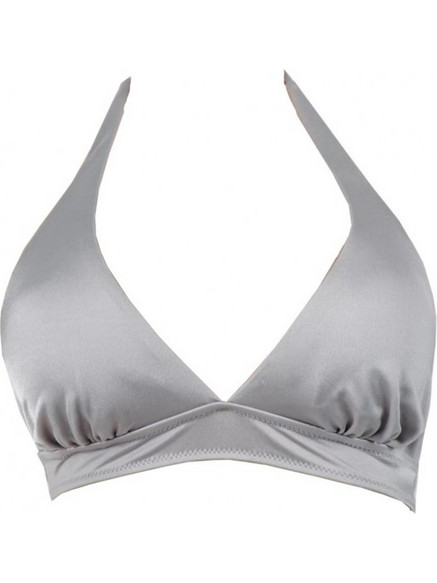 Rock Club Bikini Top Τριγωνάκι Ασημί BP-2080-136