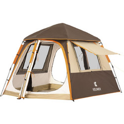 Keumer Αυτόματη Σκηνή Camping Ιγκλού 4 Ατόμων 3 Εποχών 332x220x190cm 11233