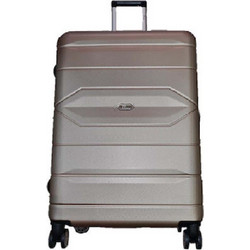 Rain RB8009 Βαλίτσα Καμπίνας 55x40x20cm με 4 Ρόδες Χρυσή