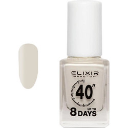 Elixir Up To 8 Days 391 White Shine Gloss Βερνίκι Νυχιών Μακράς Διαρκείας 13ml