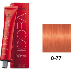 Schwarzkopf Igora Royal 0-77 Χάλκινο Mixtone Ενισχυτικό Βαφής Μαλλιών 60ml