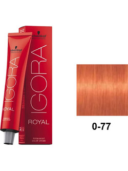 Schwarzkopf Igora Royal 0-77 Χάλκινο Mixtone Ενισχυτικό Βαφής Μαλλιών 60ml