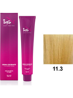 ING Colouring Cream 11.3 Ξανθό Πλατινέ Ντορέ Ξανθιστικό Μαλλιών 100ml