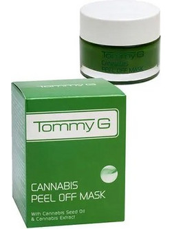 Tommy G Cannabis Peel-Off Μάσκα Προσώπου για Καθαρισμό με Κάνναβη 50ml