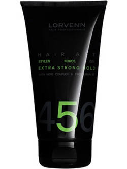 Lorvenn Styler Force Gel Μαλλιών Ανδρικό Πολύ Δυνατό Κράτημα 150ml