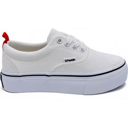 D.Franklin Eclipse Γυναικεία Sneakers Flatforms Εκρού LVK20006