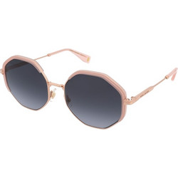 Marc Jacobs MARC1079/S EYR Γυναικεία Γυαλιά Ηλίου Στρογγυλά Κοκάλινα Μεταλλικά Χρυσά με Μαύρο Degradee Φακό