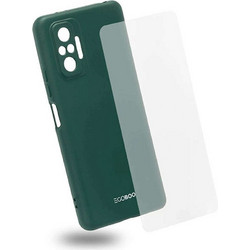 Θήκη Για Xiaomi Redmi Note 10S & Γυαλί Προστασίας (Σετ 2Τμχ) XNOT10PDTPUGRNGL Pine Green Egoboo