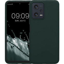 KWmobile Soft Flexible Rubber Cover - Θήκη Σιλικόνης Xiaomi Redmi Note 12 5G / Poco X5 - Moss Green (60889.169)