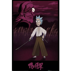 Αφίσα ,Poster Rick & Morty Samurai Rick 61 X 91,5CM ΝΟ.29 (PP34909)