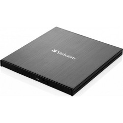 Verbatim External Slimline Blu-Ray Writer USB-C
