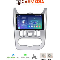 Carmedia Dacia Duster / Logan / Sandero 2006-2012 Ηχοσύστημα Αυτοκινήτου με Οθόνη Αφής Bluetooth & GPS