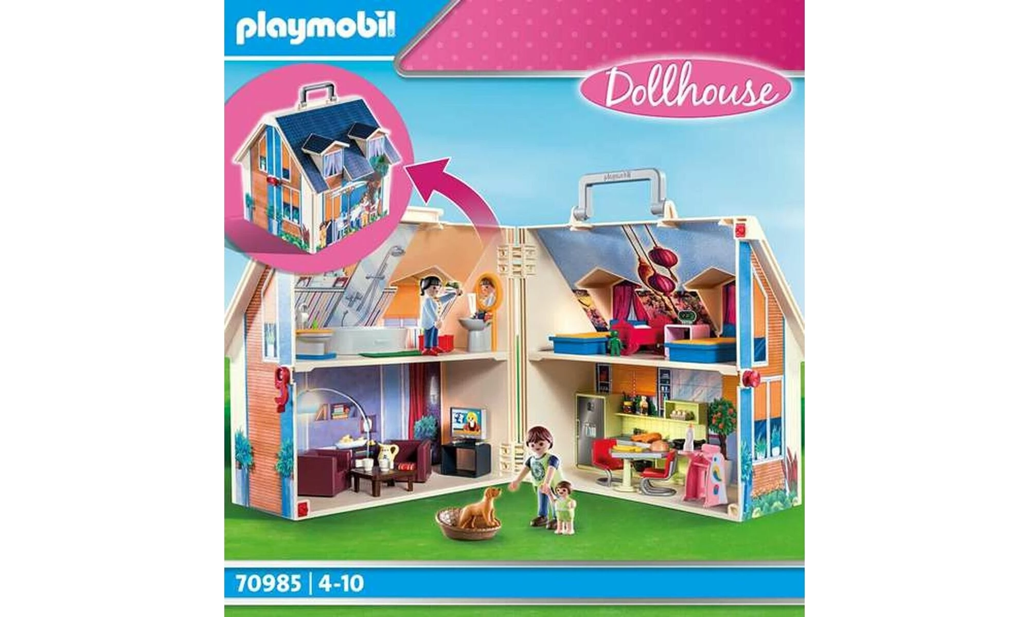 PLAYMOBIL 70206 ΚΟΥΖΙΝΑ ΚΟΥΚΛΟΣΠΙΤΟΥ