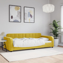 vidaXL Καναπές Κρεβάτι Μονό Βελούδινο 90x200cm 354063