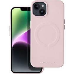 Roar Leather Mag Back Cover Hot Pink (iPhone 15)