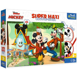 Παιδικό Puzzle Trefl Disney Junior Mickey Funhouse & Friends 3in 1 24 Κομμάτια