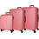 Movom Roll Road Camboya Σετ Βαλίτσες 3τμχ Light Pink