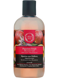 Fresh Line Passion Fruit Αφρόλουτρο σε Gel 300ml