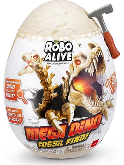 Zuru Robo Alive Mega Dino Fossil Find Surprise Egg Φιγούρα Δεινόσαυρος για 5+ Ετών
